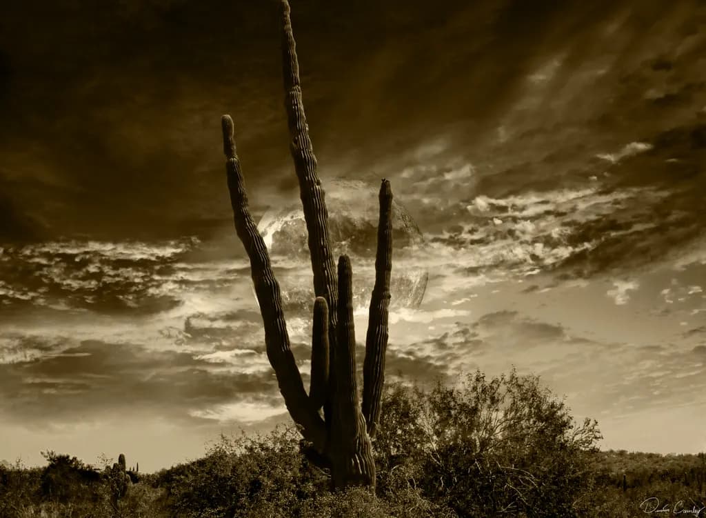 The Midnight Saguaro