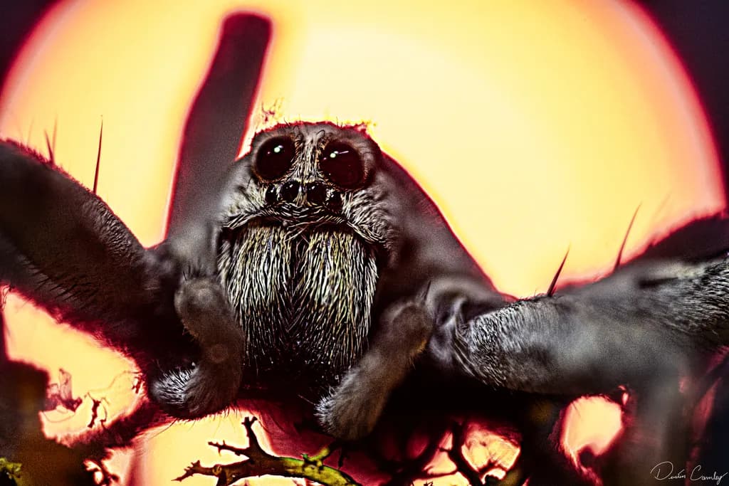 Red Sun Spider