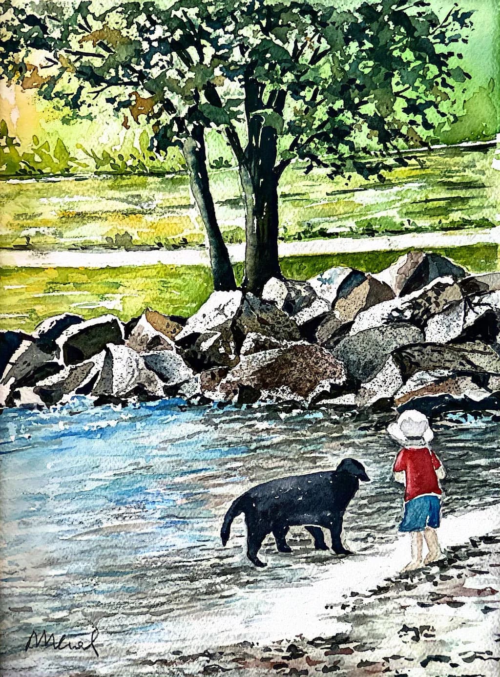 Playtime by the Stream