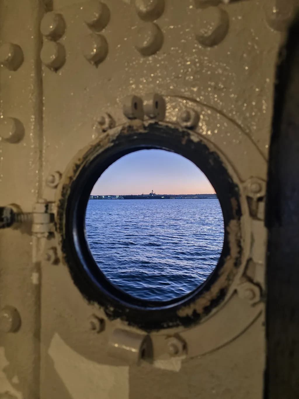 Twilight Ocean Porthole