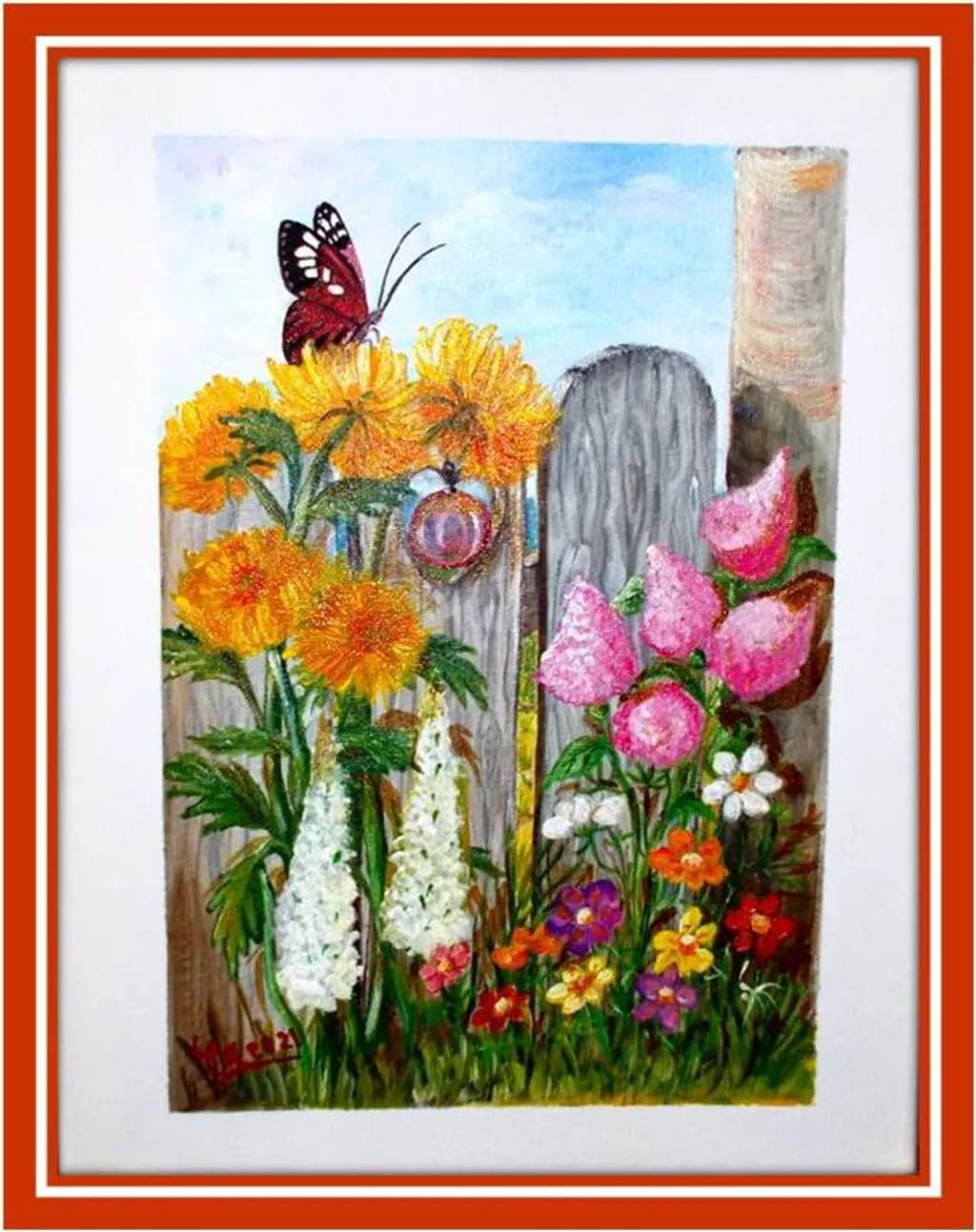 Butterfly Garden Fence