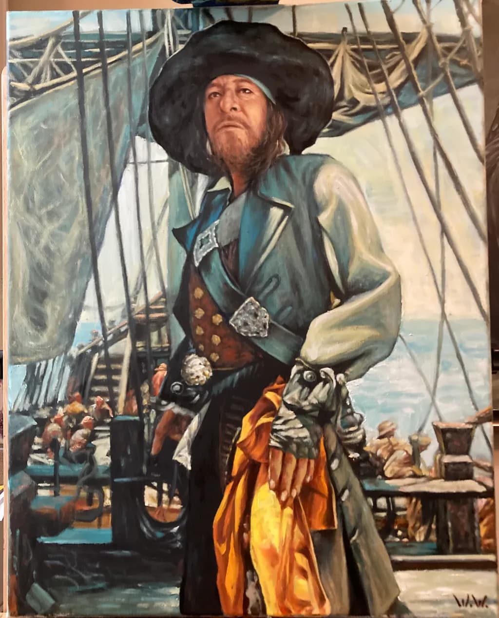 Pirate at the Harbor