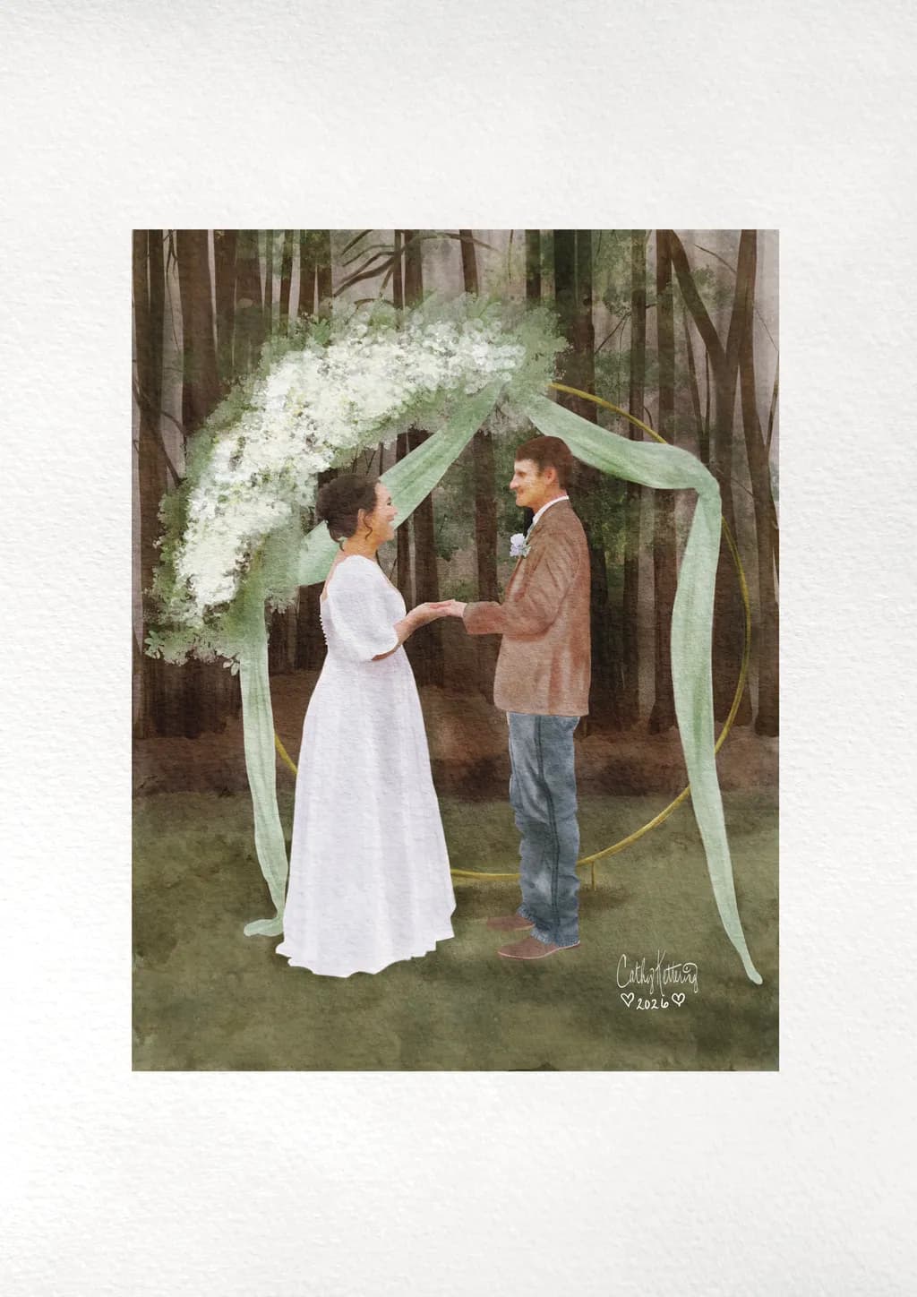 Forest Wedding Arch