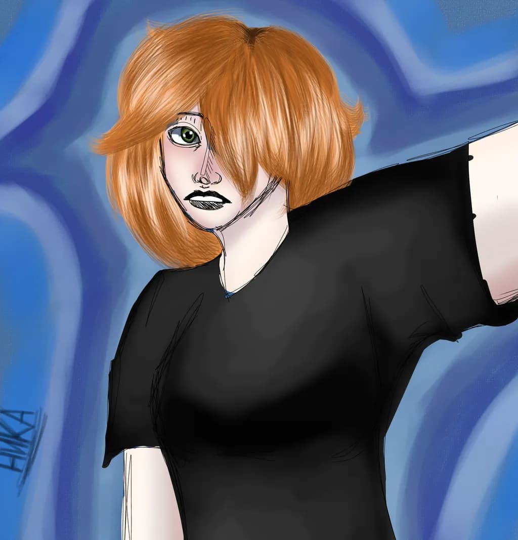 Redhead Anime Portrait