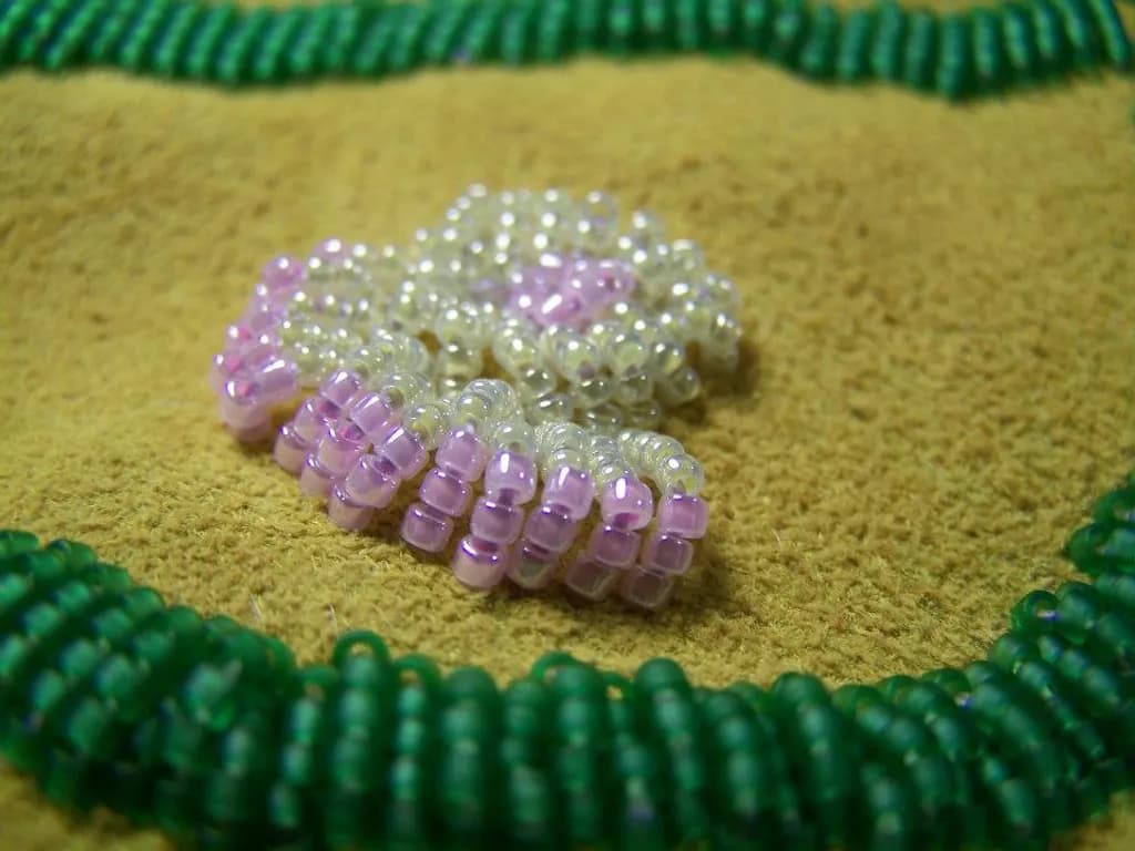 Lilac Beaded Bracelet