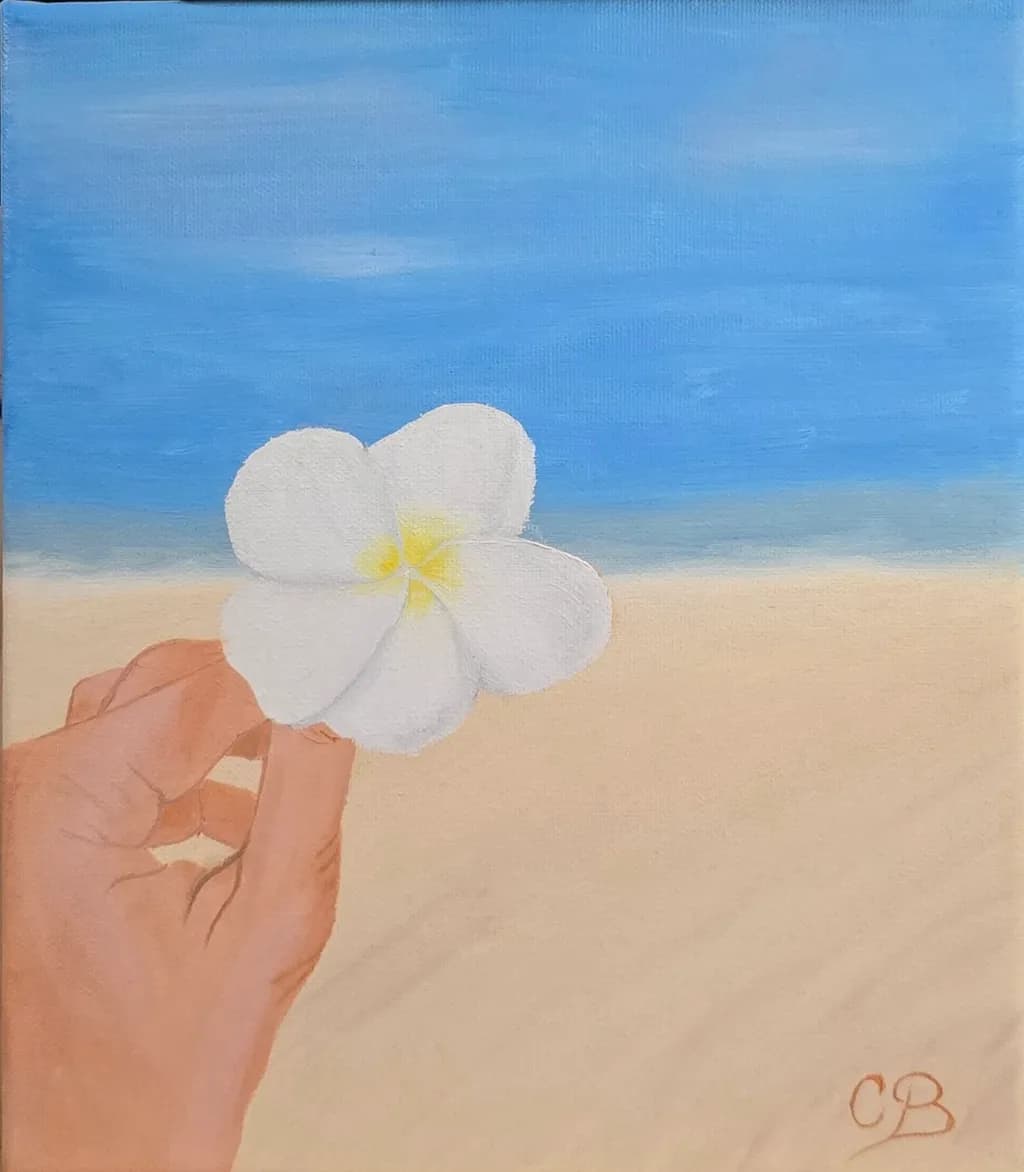 Flower by the Shore