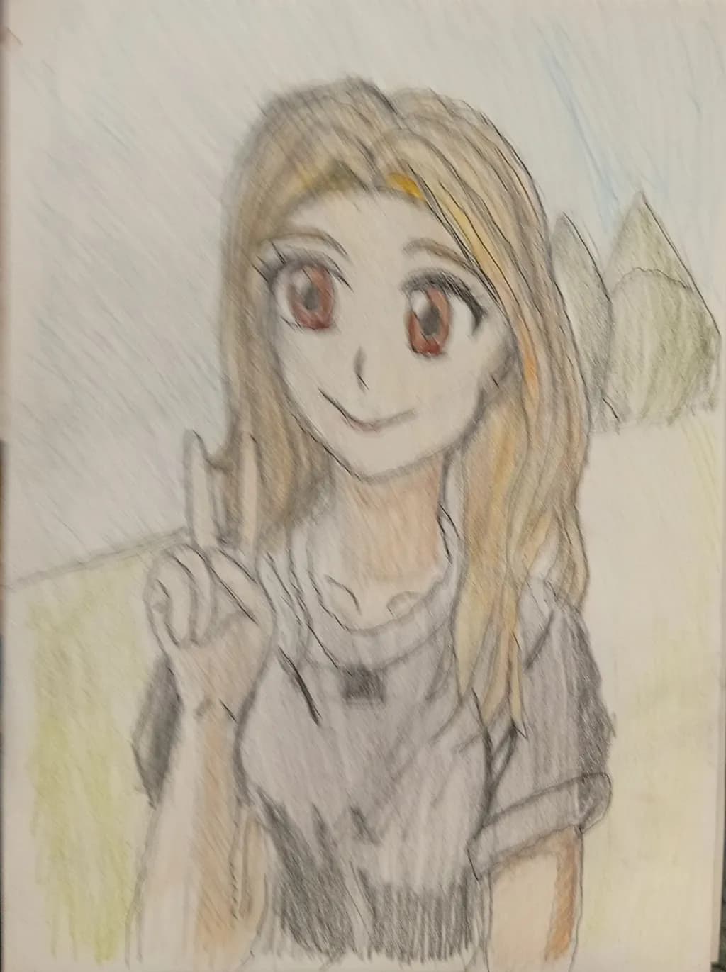 Golden-Haired Portrait