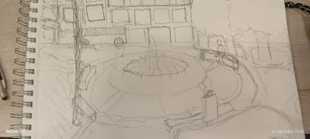 Courtyard Fountain