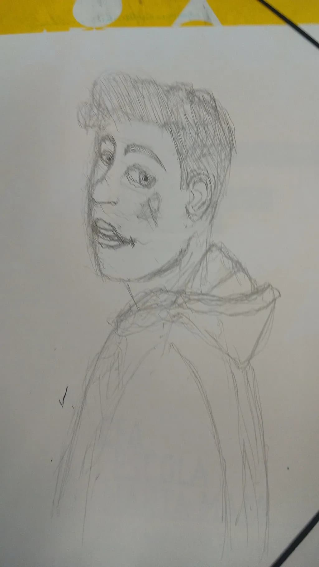 Pensive Hooded Portrait