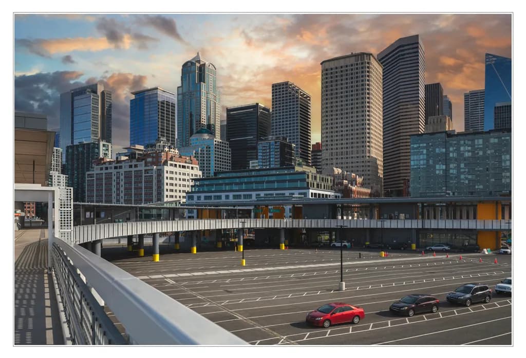 Downtown Glow from the Departure Deck