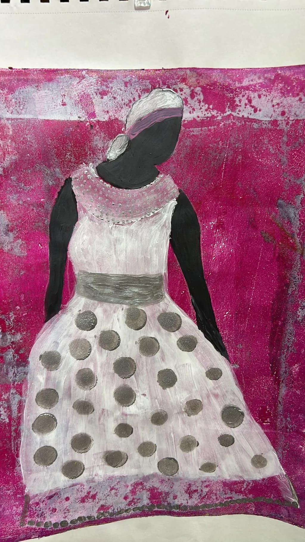 Polka Dot Portrait