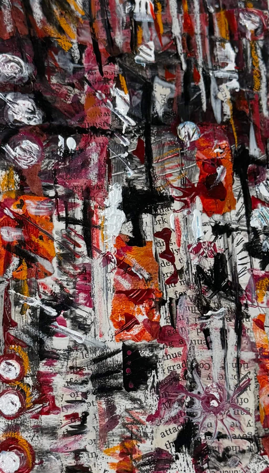 Fragments in Red and Black