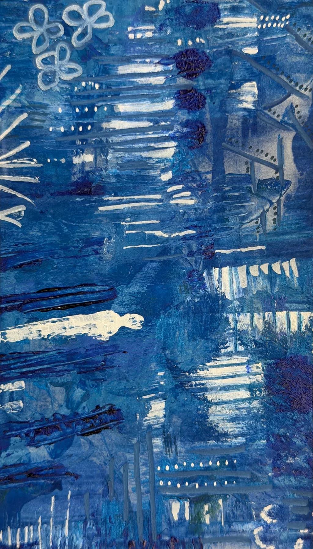 Blue Abstract Rhythms