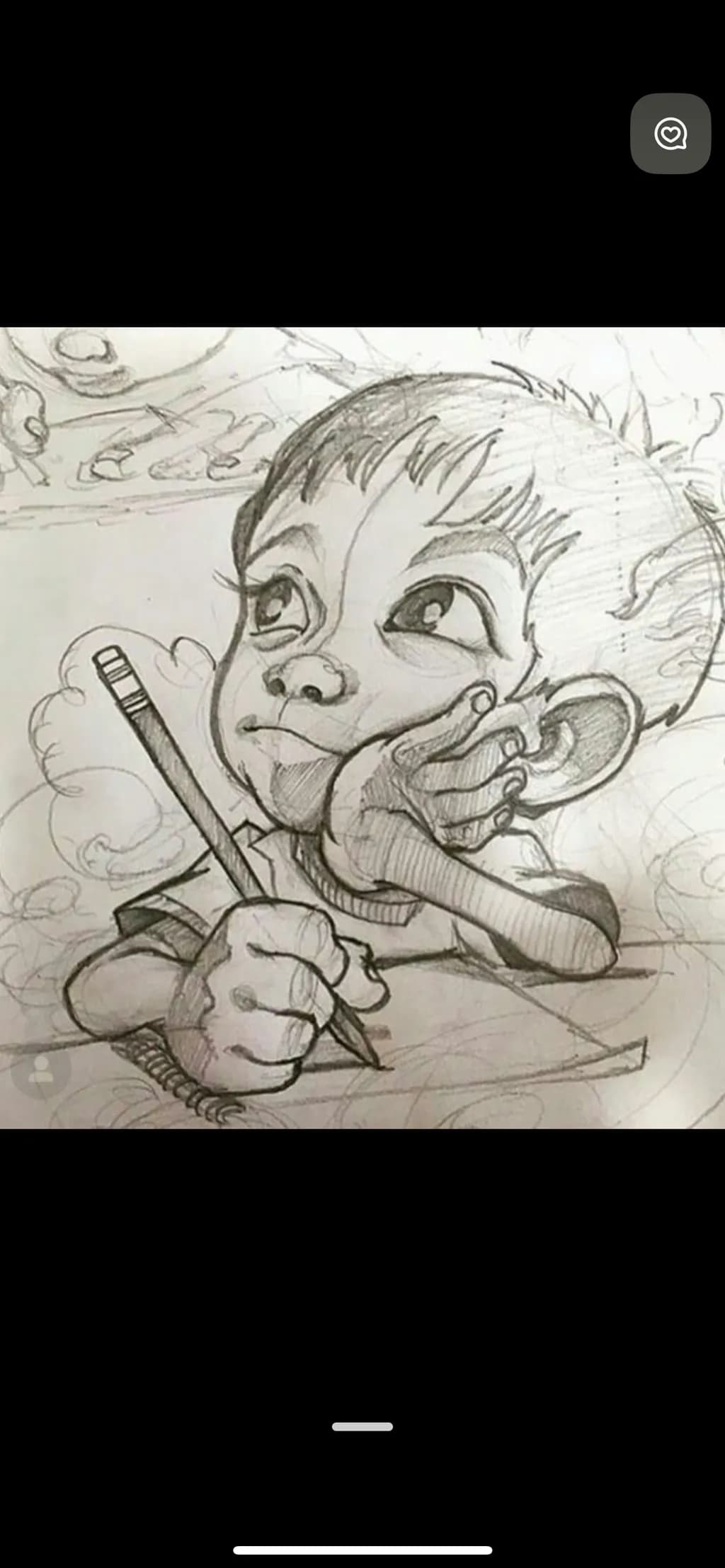 Monkey Artist at Work