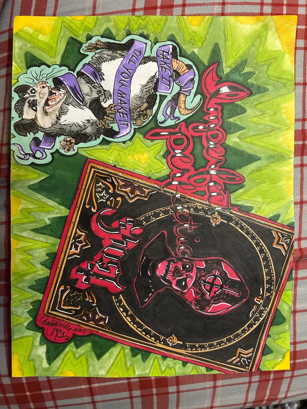 Gothic Cat and Rat Tarot