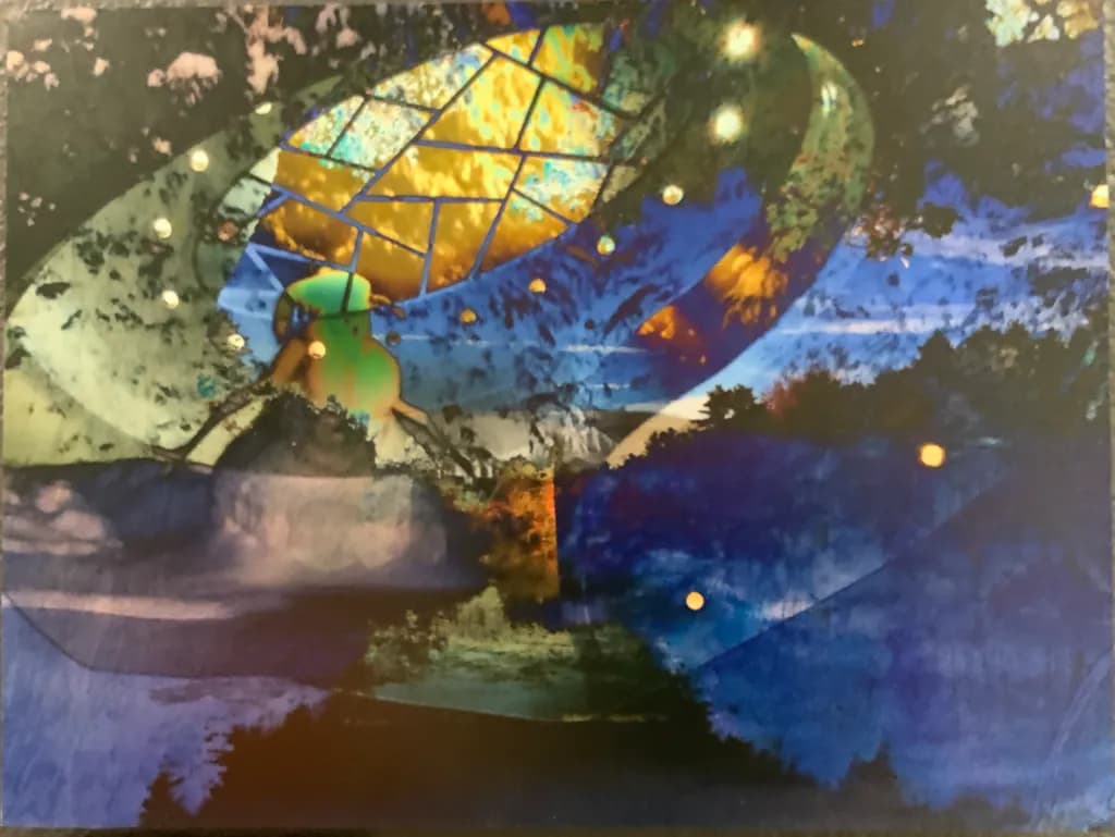 Moonlit Garden Mosaic