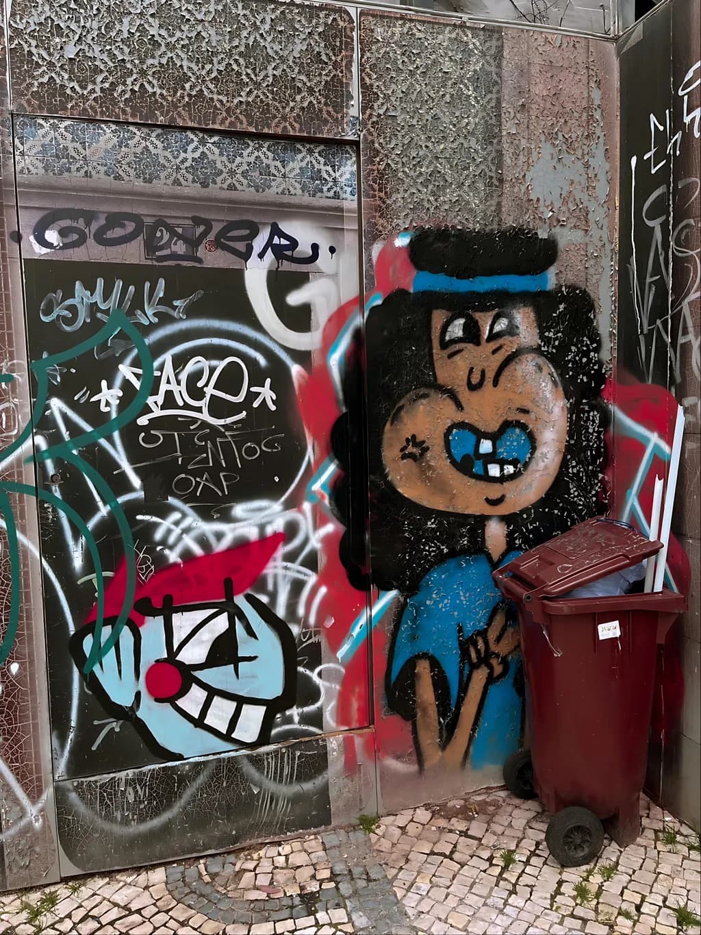 Graffiti Alley Portrait