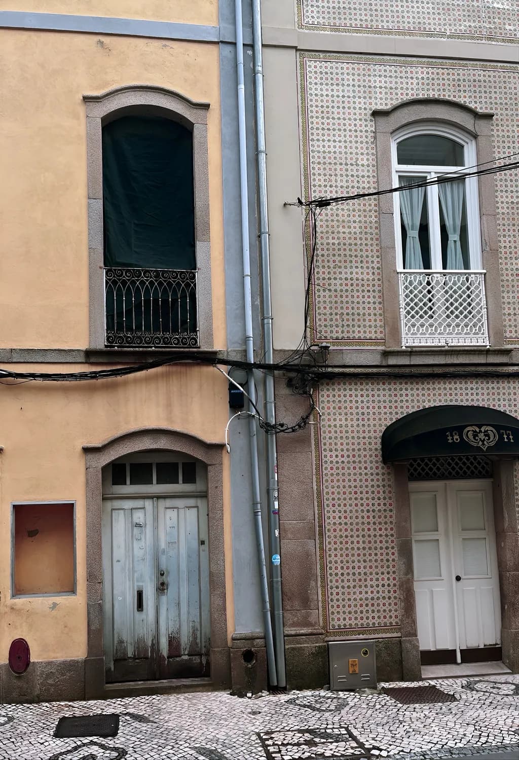 Tiled Facades and Wrought Iron