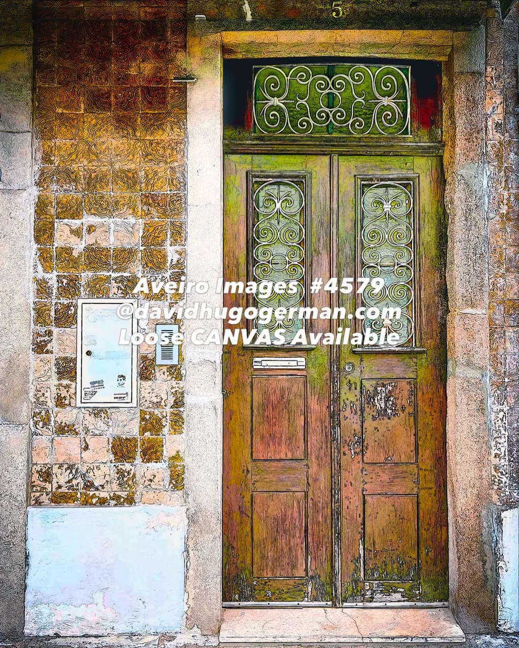 Aveiro Tilework Doorway