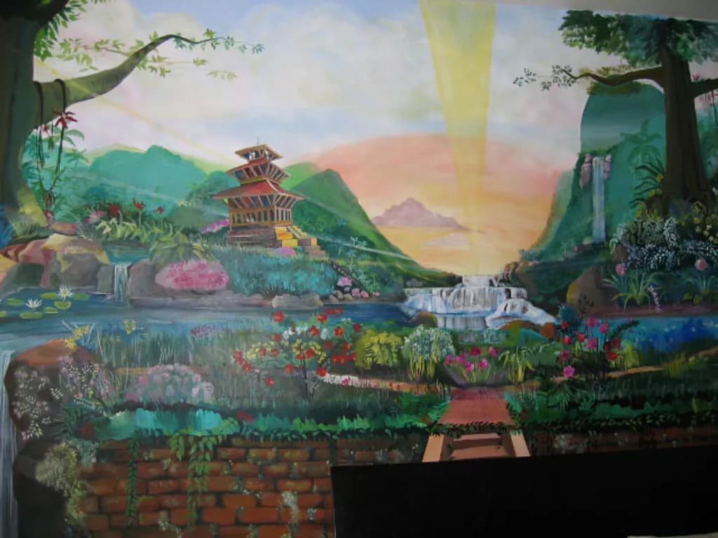 Mountain Garden Waterfalls