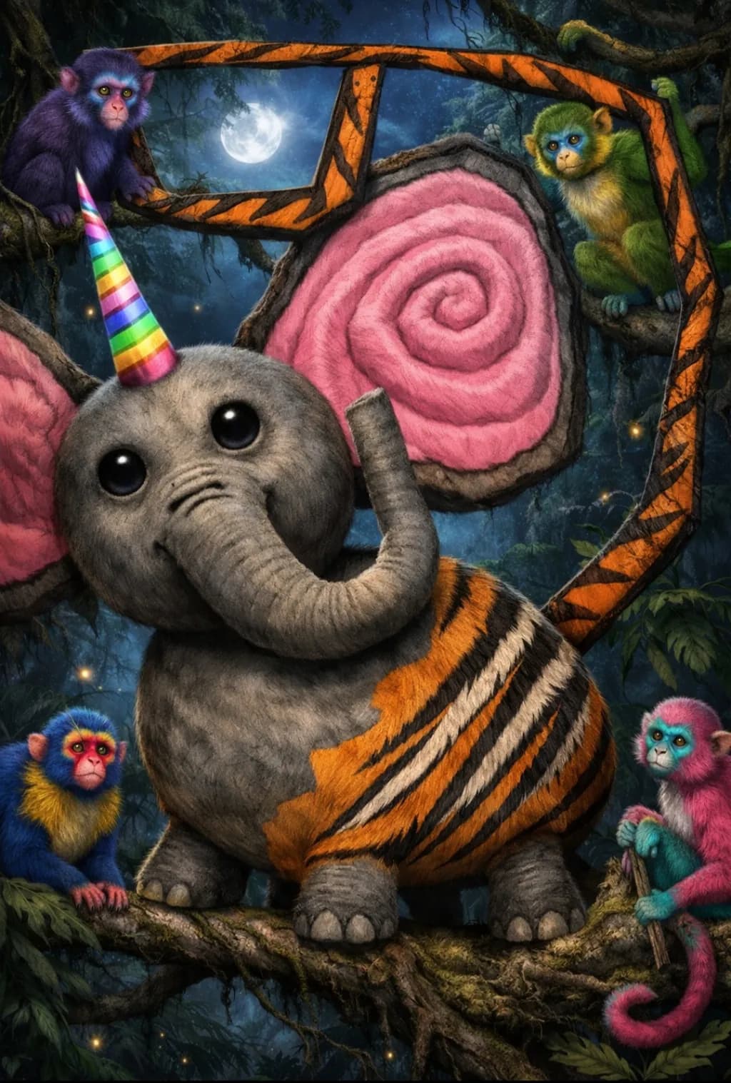 Jungle Party Elephant