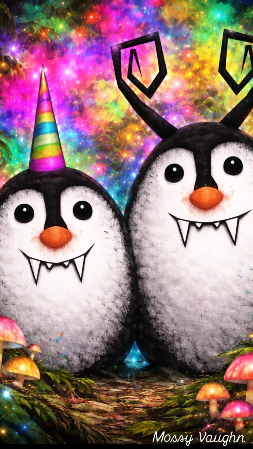 Cosmic Penguin Coven