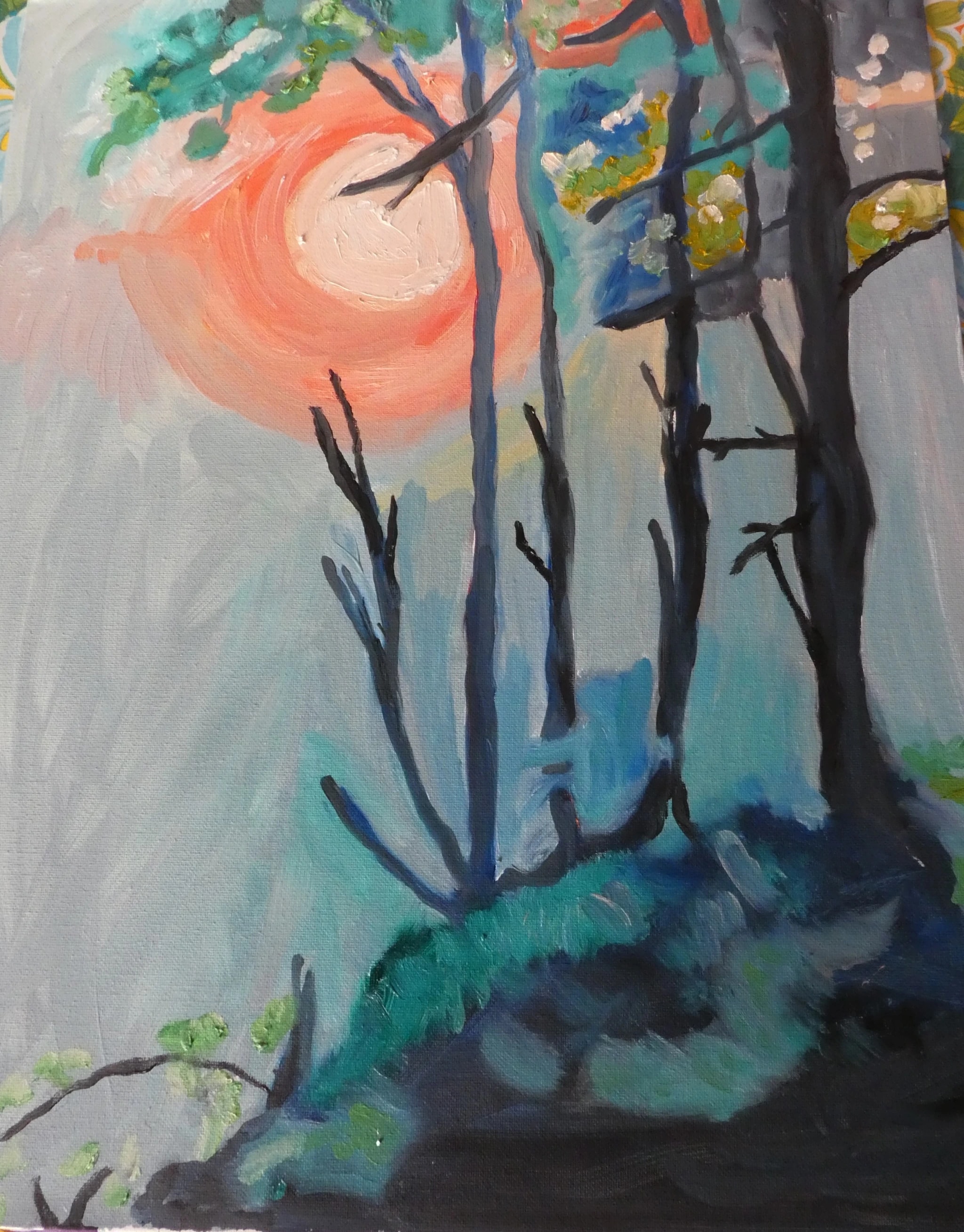 Coral Forest Sunset