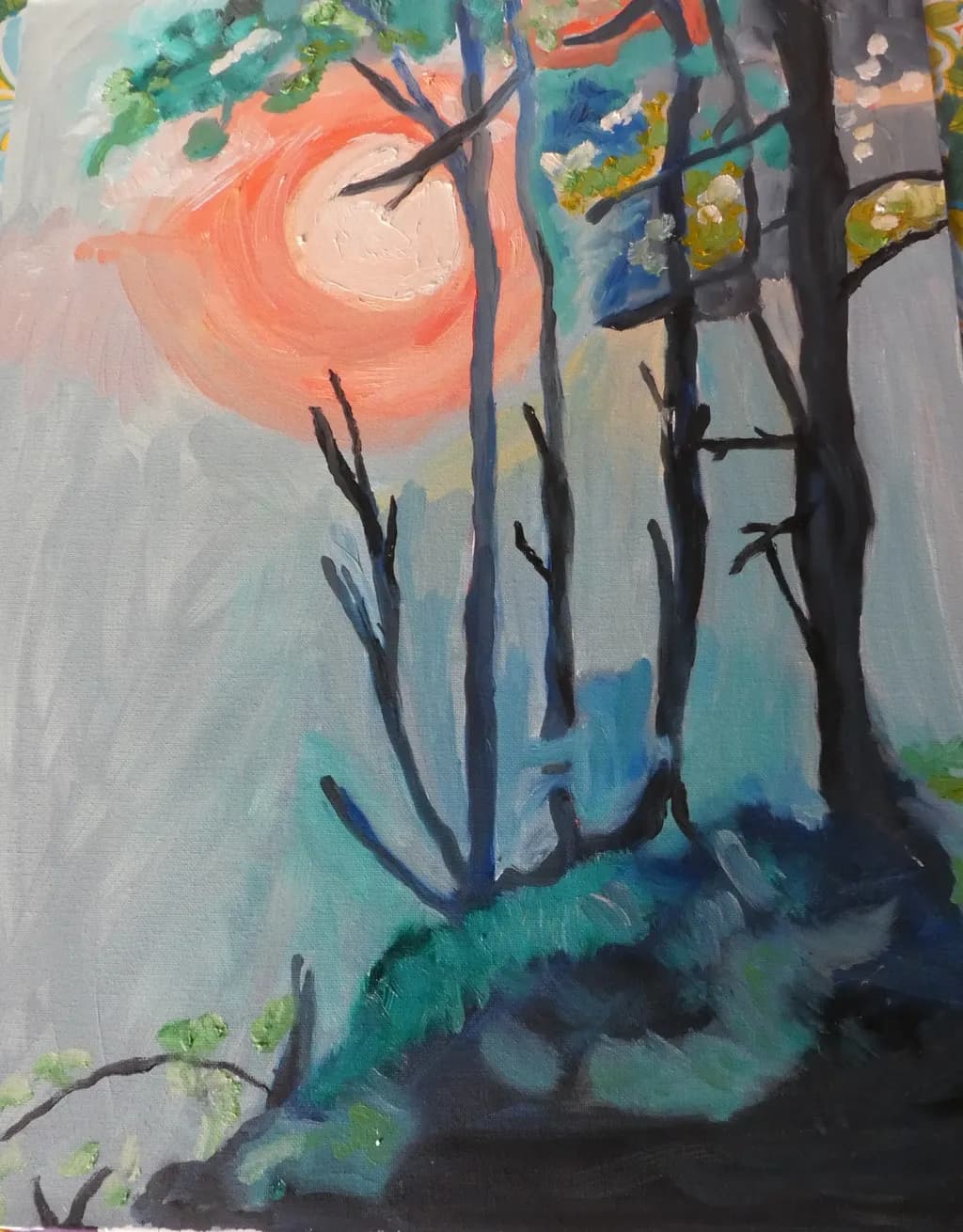 Coral Forest Sunset