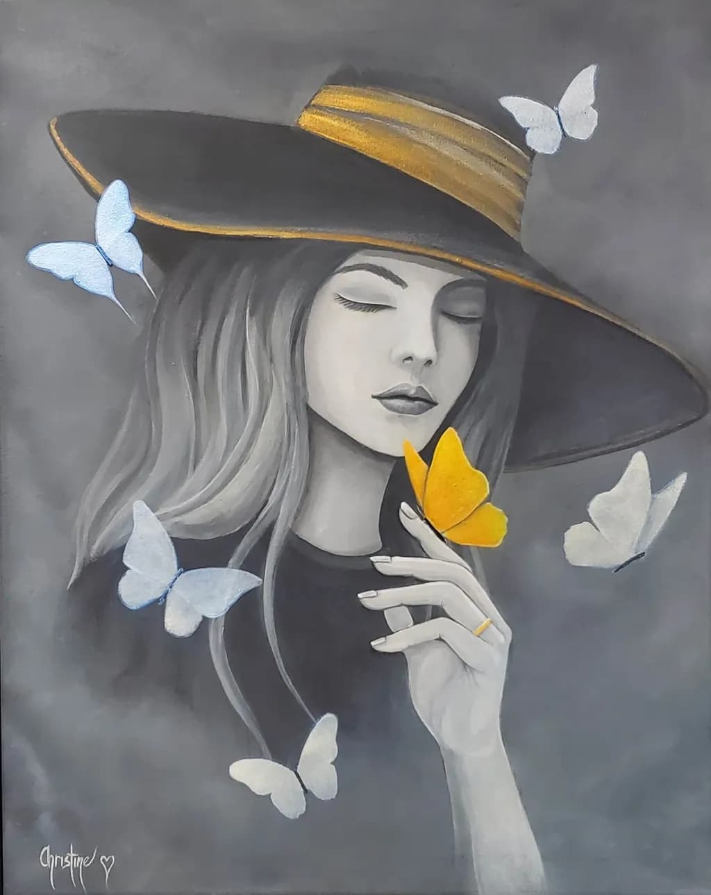 Butterfly Hat Muse