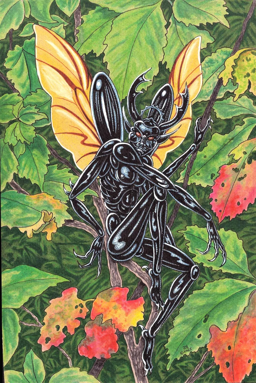 Stag Beetle Faerie