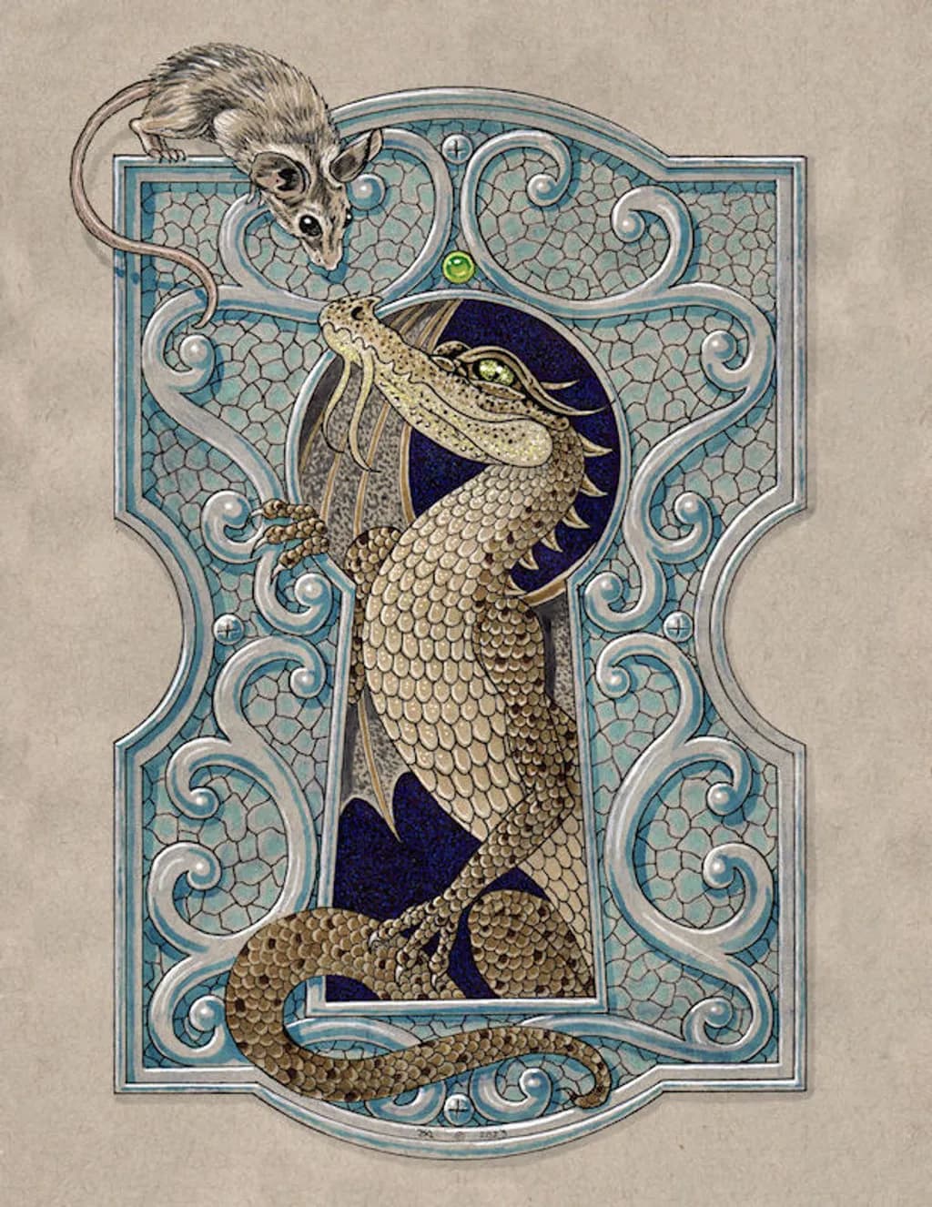 Keyhole Dragon