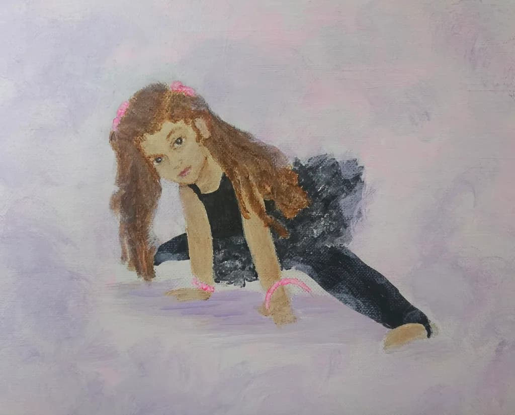 Ballet Girl in Black