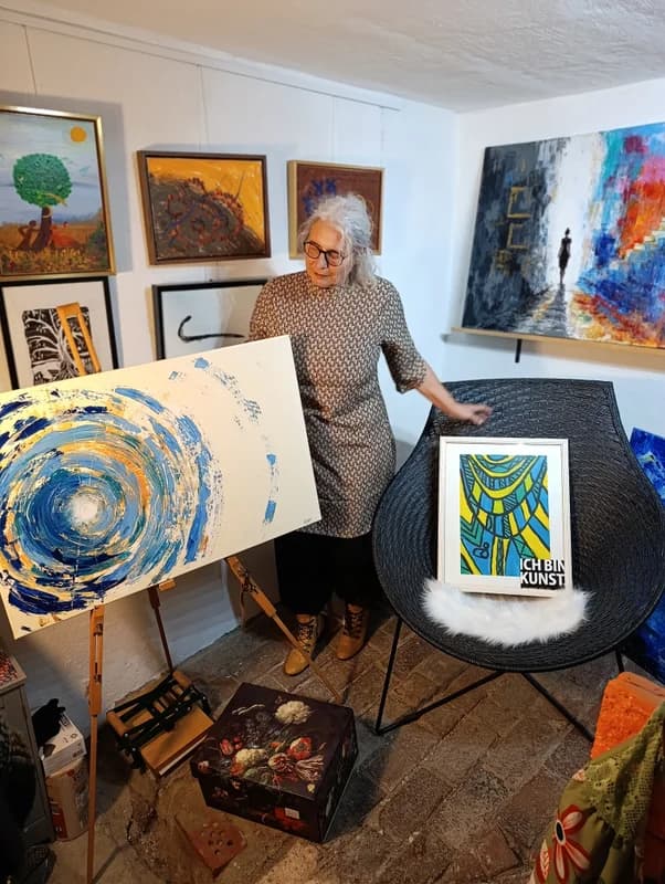 Ein kleiner Blick in mein Atelier