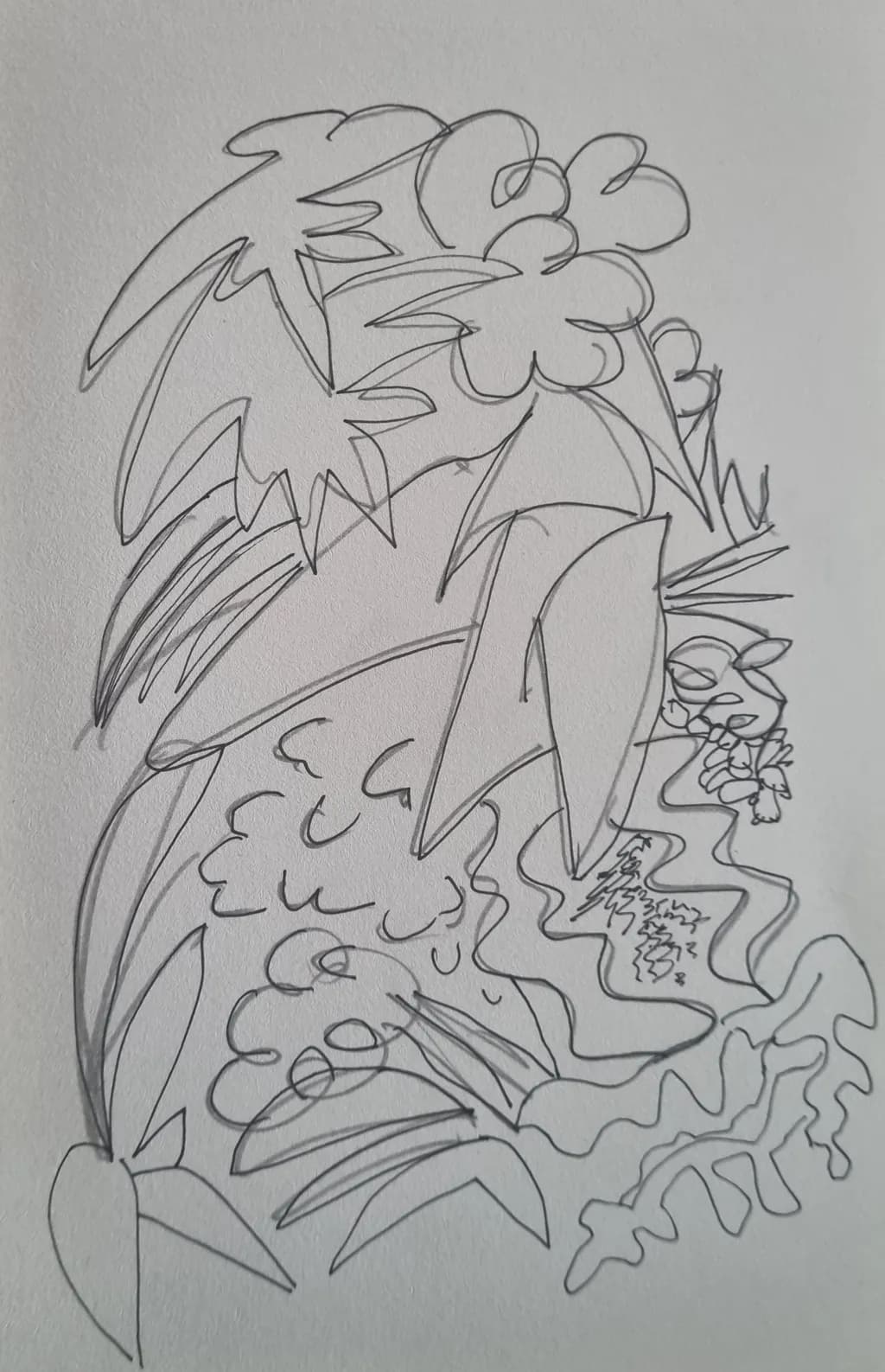 Botanical Line Study