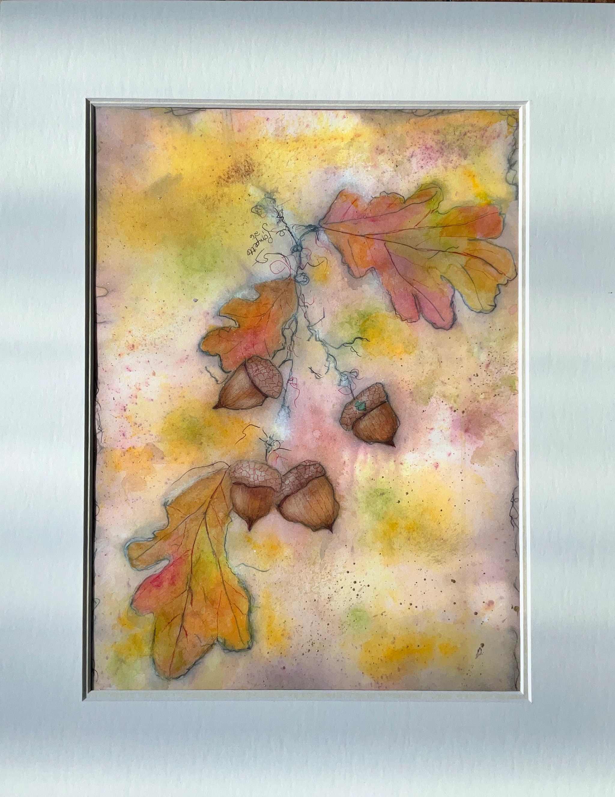 Oak Leaves and Acorns