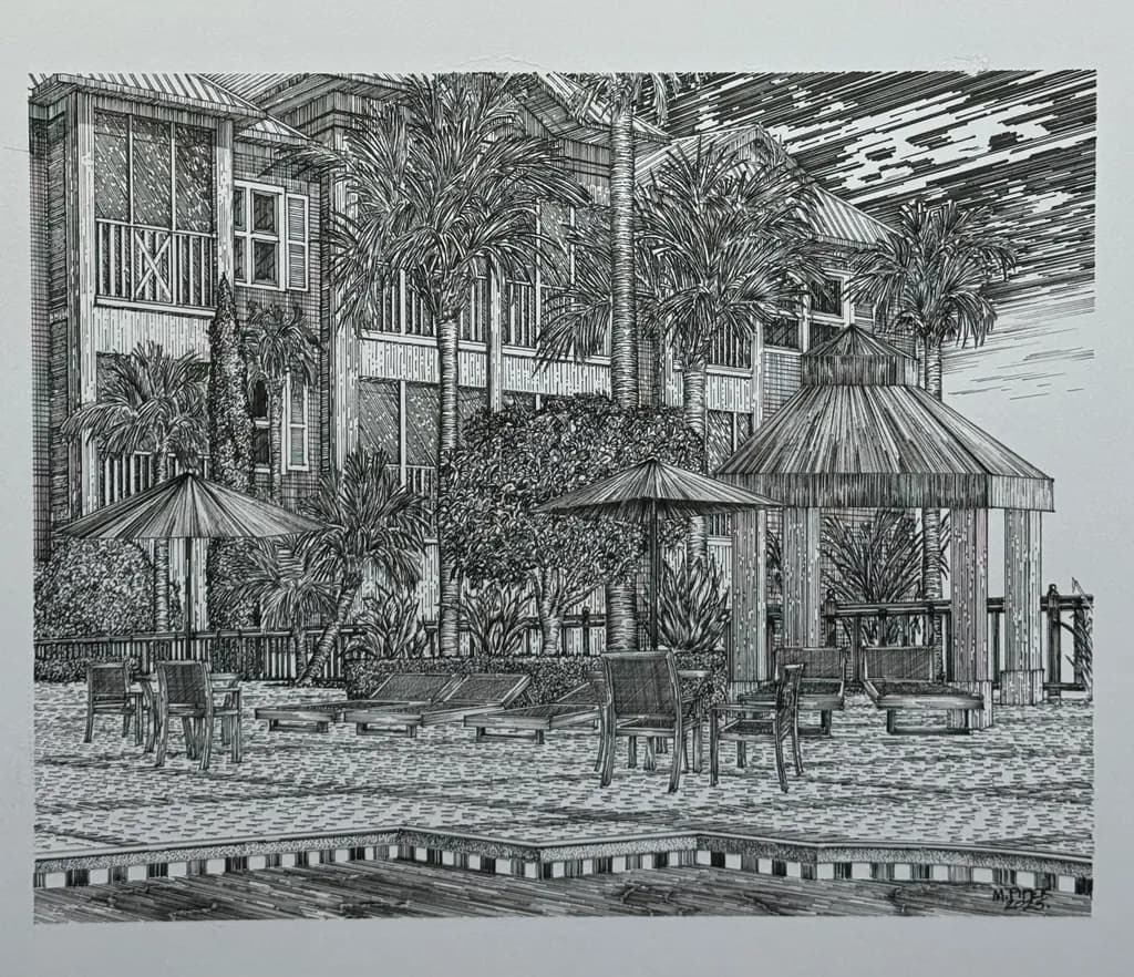 Palm Courtyard Retreat