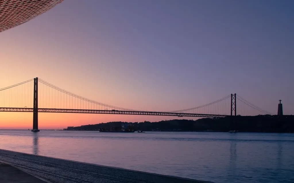 Twilight Suspension Bridge