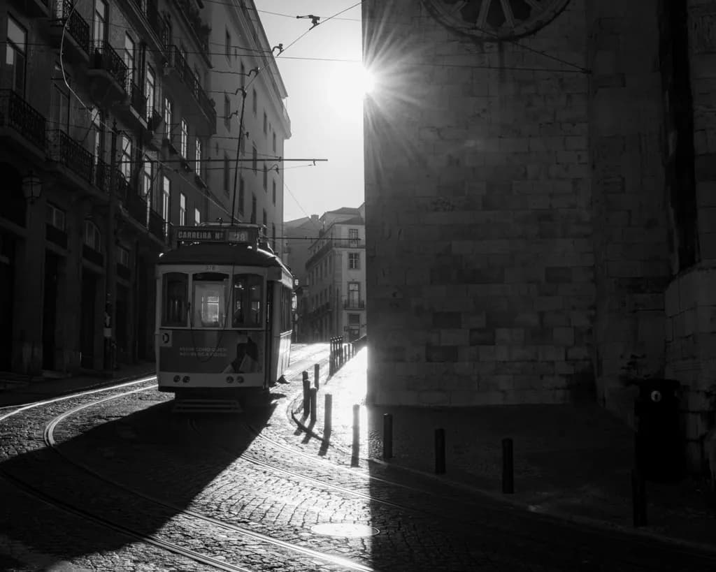 Tramway in Shadow