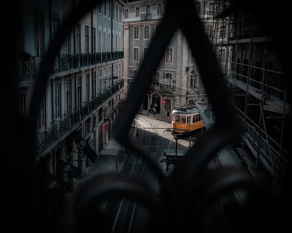 Tram Through the Shadows