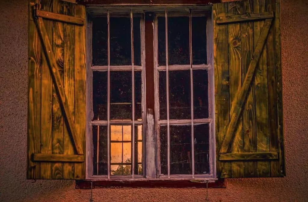 Shuttered Window Glow