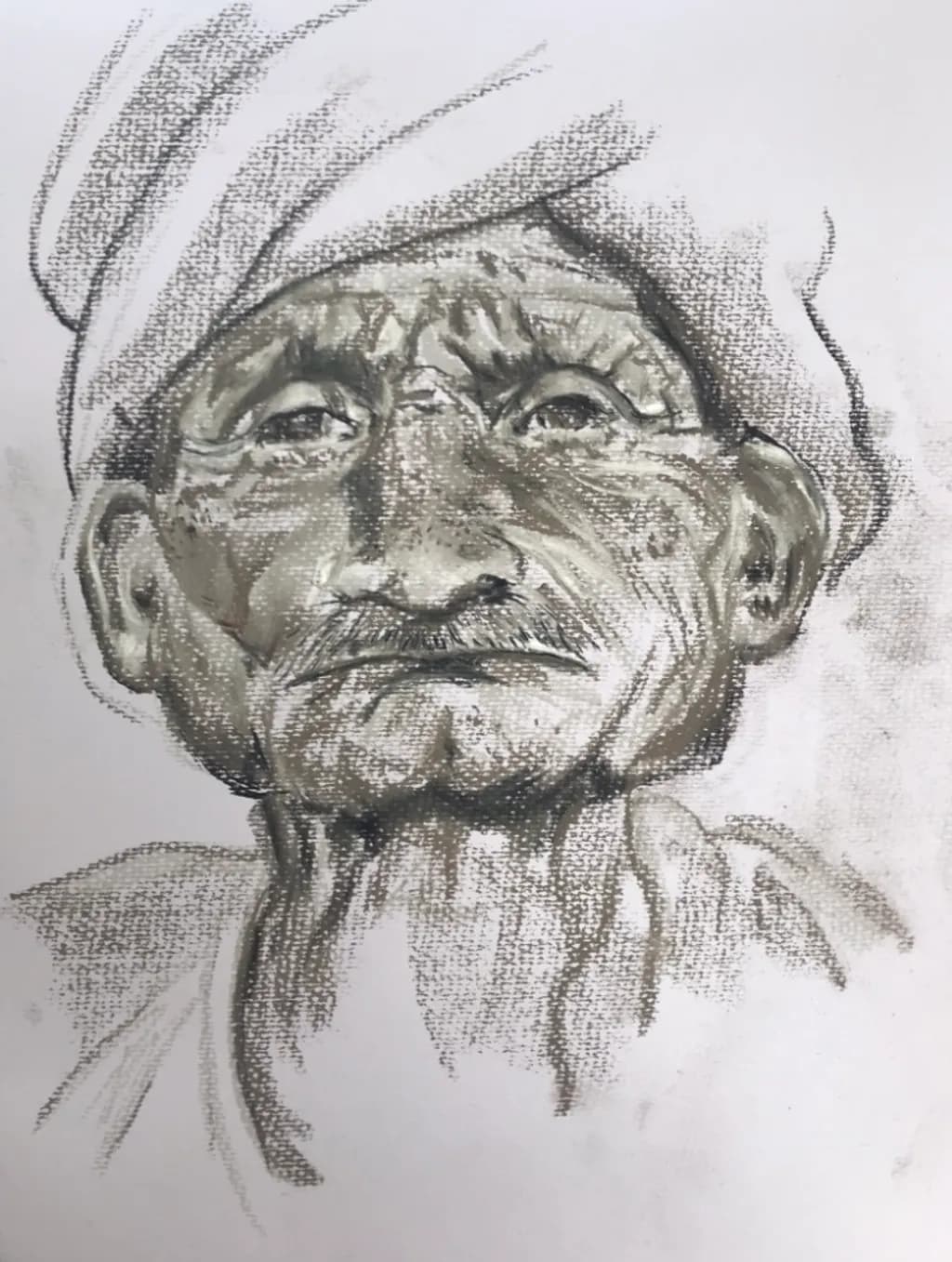 Weathered Gaze