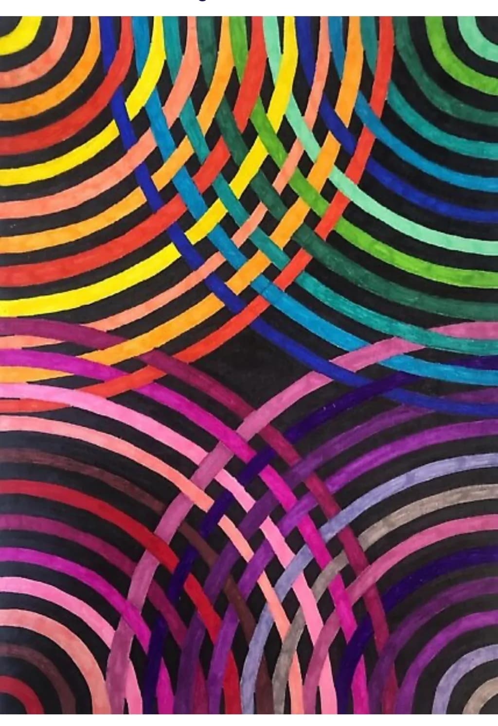 Interwoven Color Currents