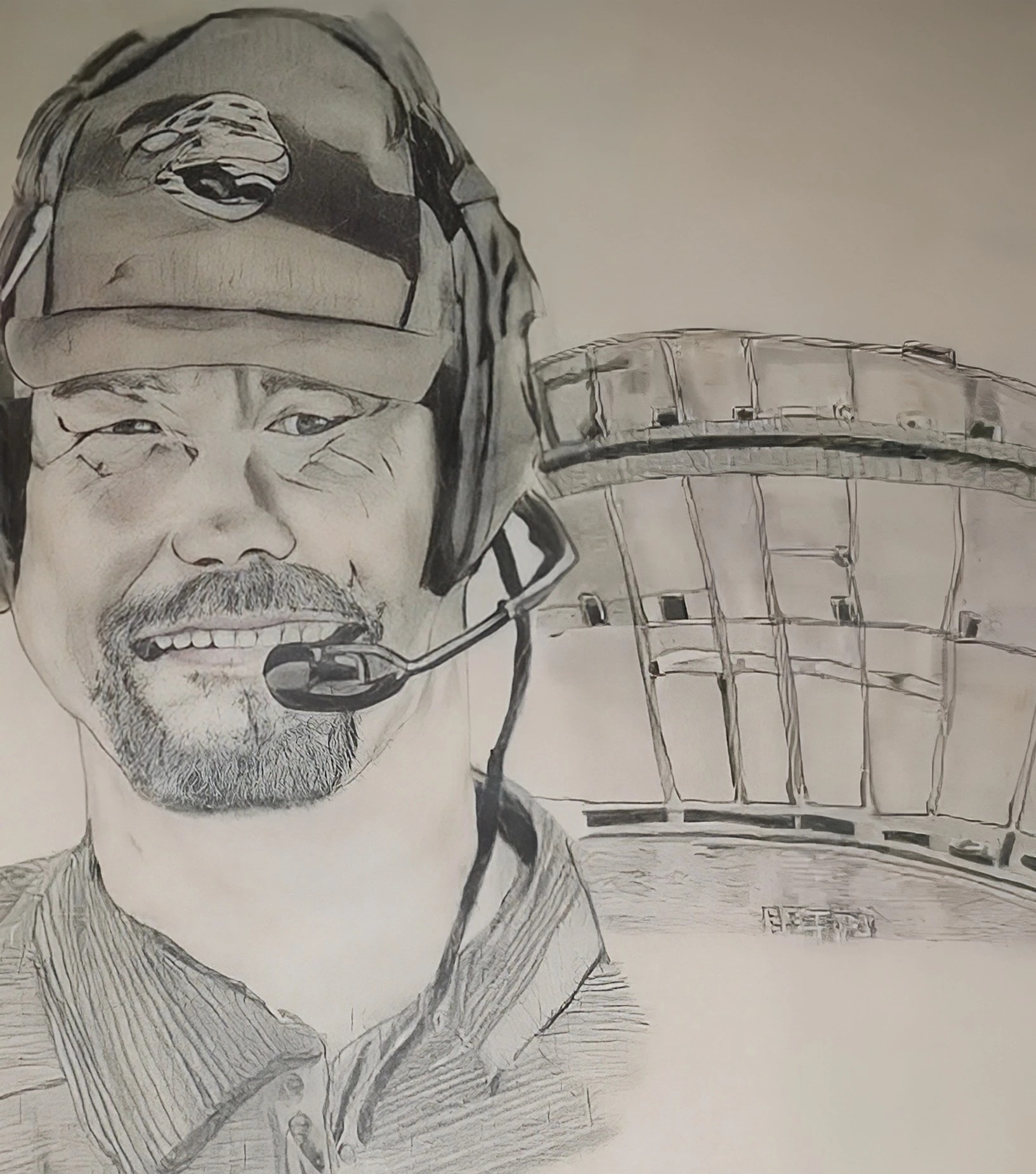 Baseball Stadium Portrait