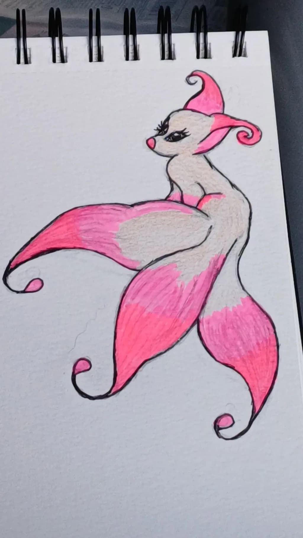 Pink Flamingo Sketch