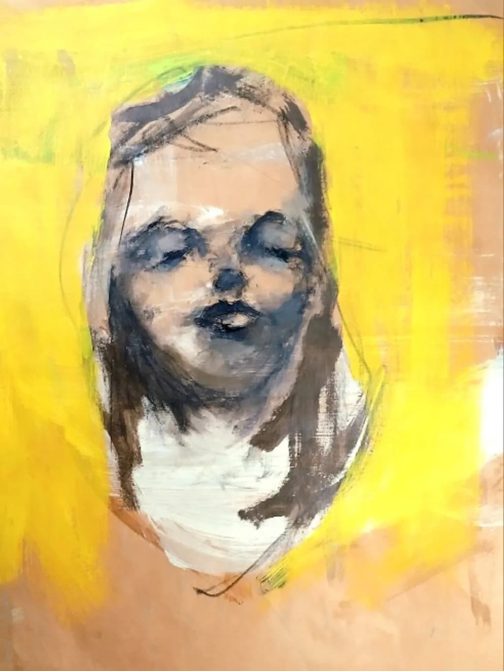 Yellow Light Portrait