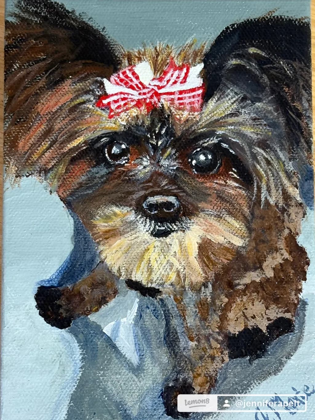 Festive Dog Portrait