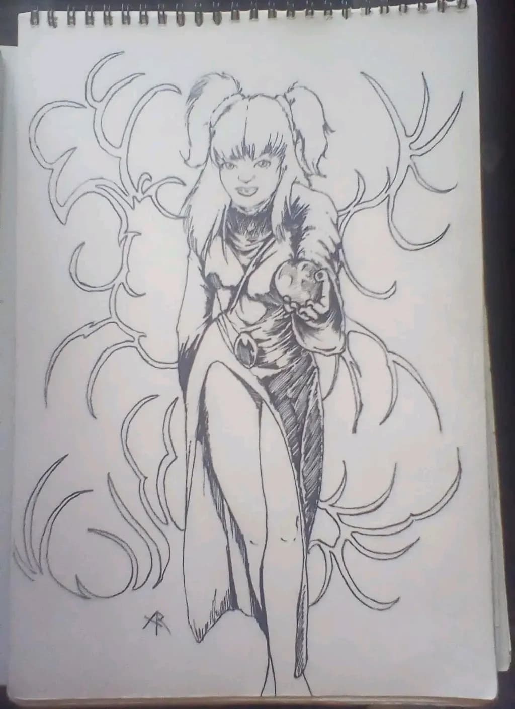 Girl with a Small Creature