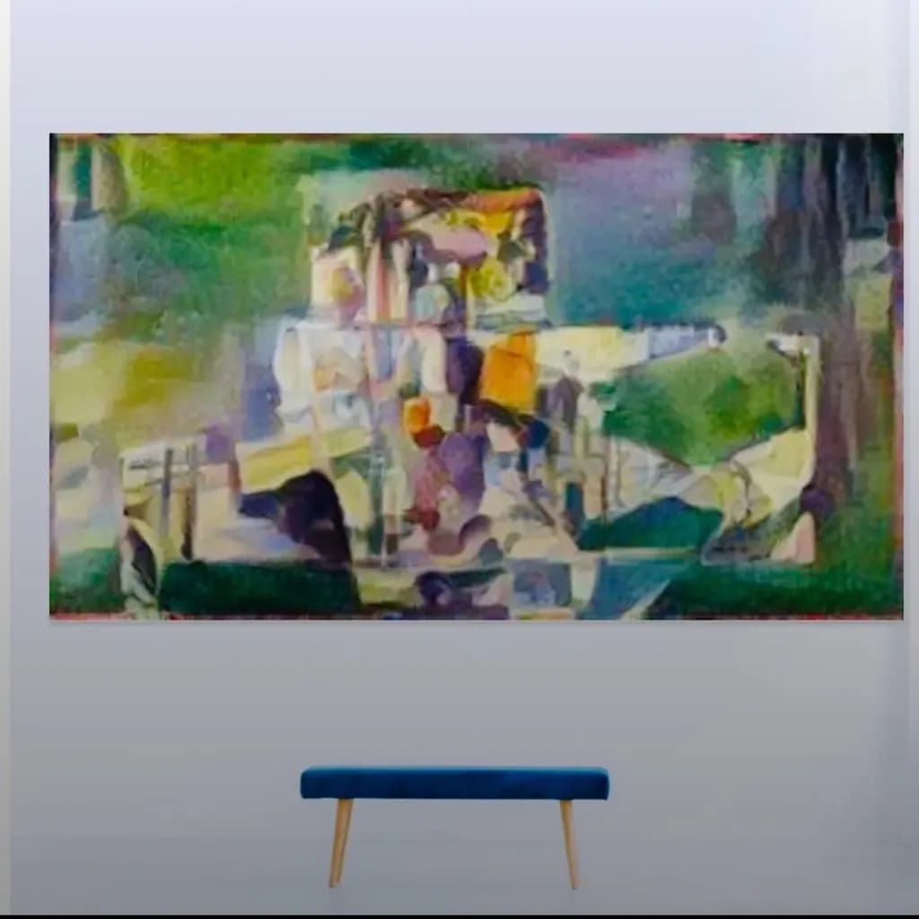 Colorful Garden Abstract