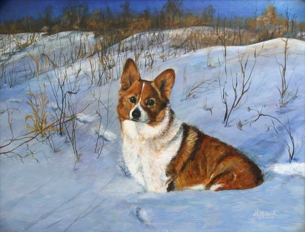 Pickels in Snow