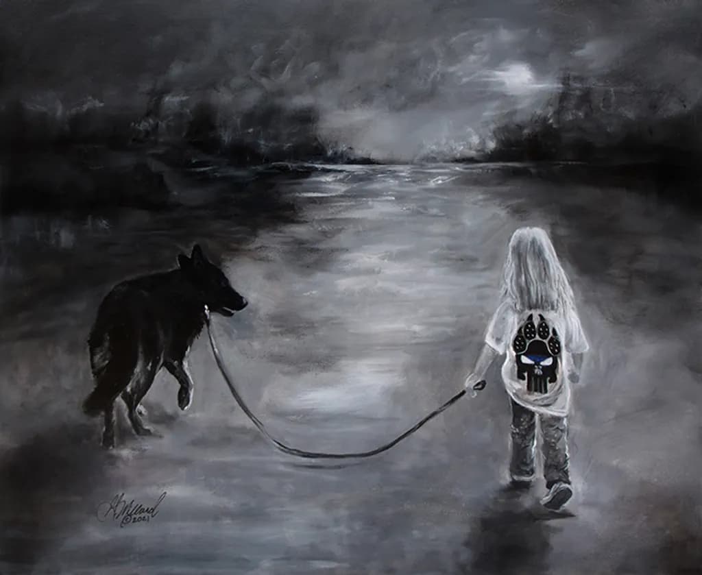 Moonlight Walk with K9 Bane